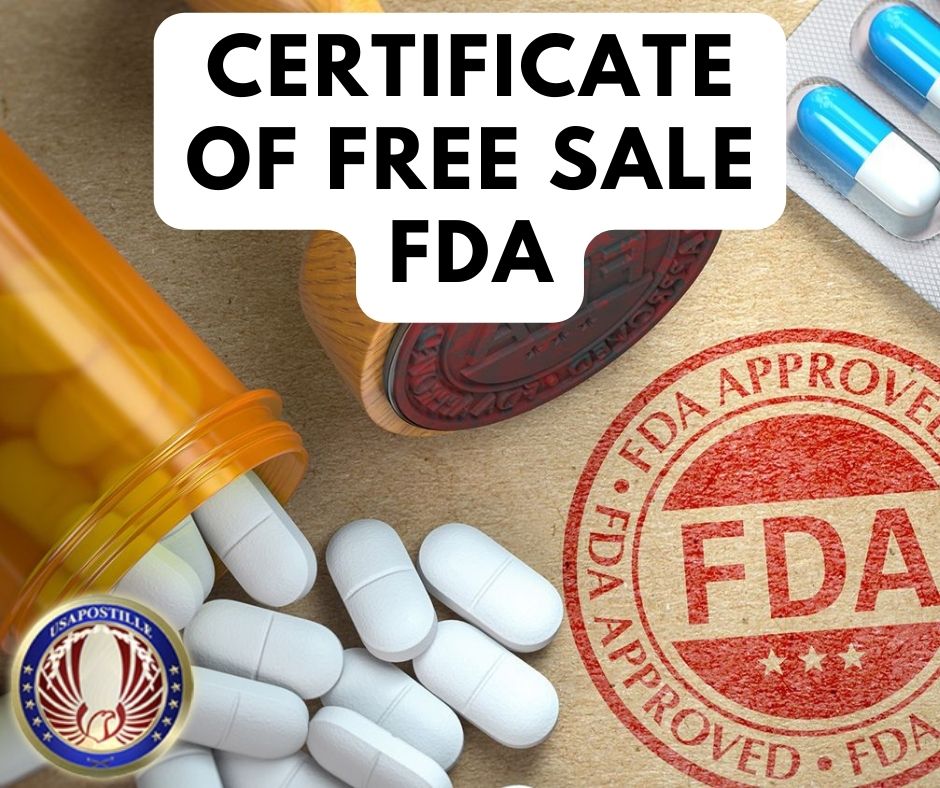 fda certificate of free sale